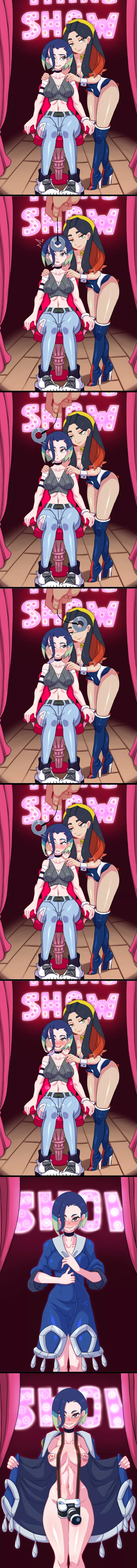 Im not sure but i dont think that hypno shows are supposed to go like this (Art by kibazoku)