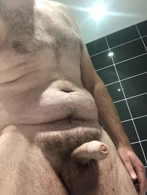 Just about to jump in the shower