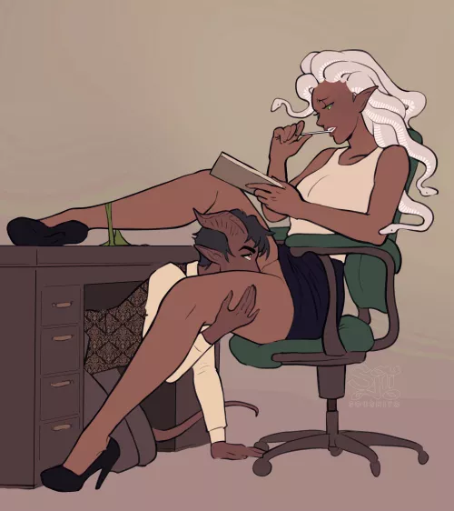 Keeping Her Entertained