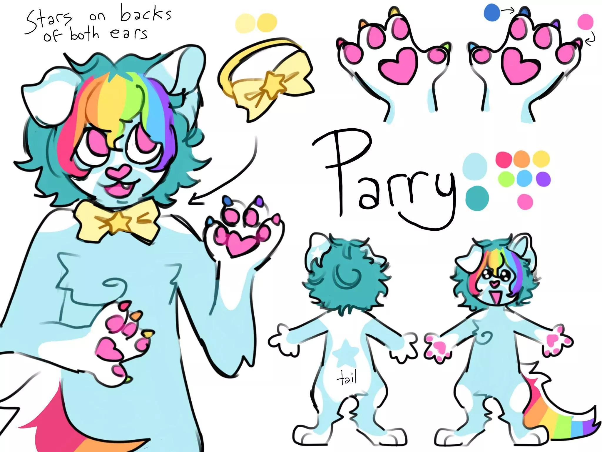 made my first real fursona since eighth grade -- as a college student now :-)