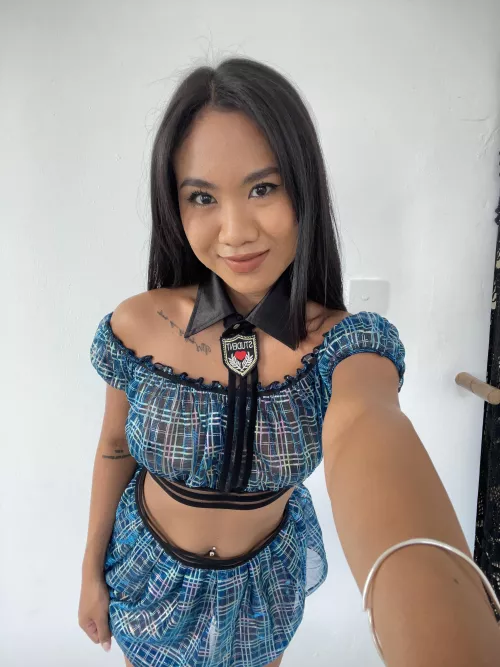 miniskirts are great... but this teacher prefers you lift it up