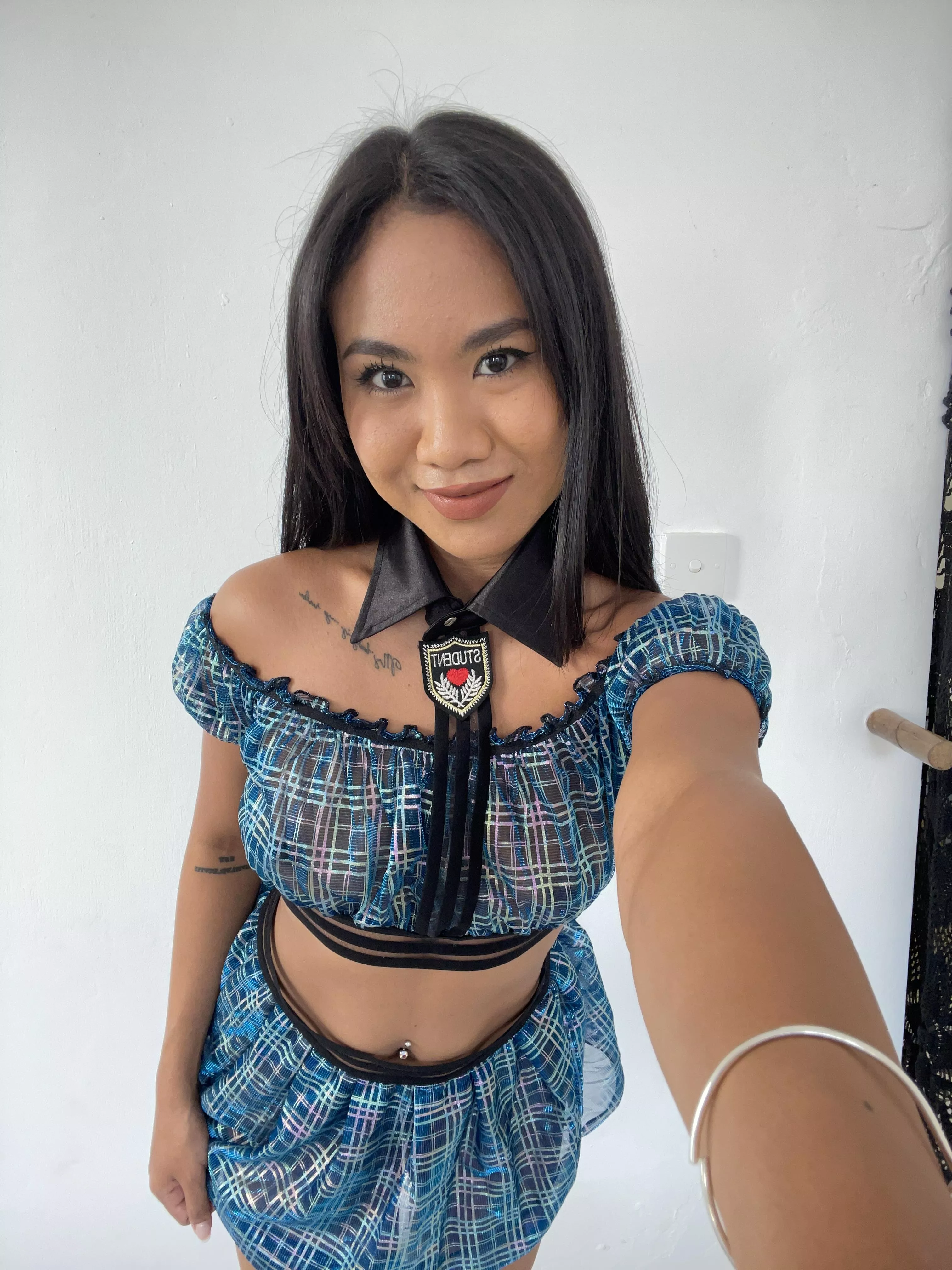 miniskirts are great... but this teacher prefers you lift it up