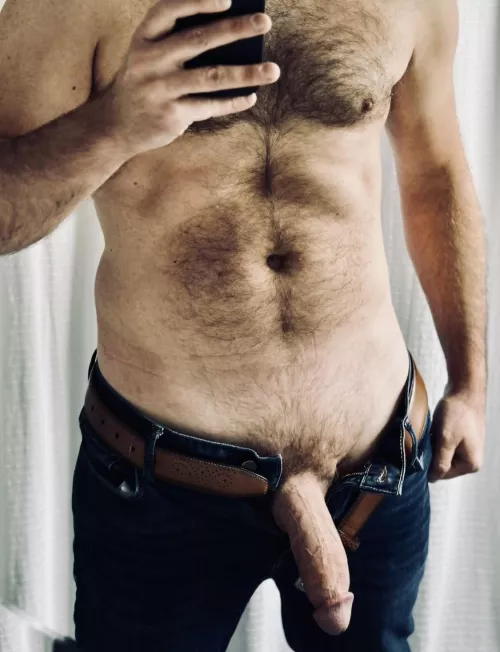 My jeans were feeling a little tight [37]