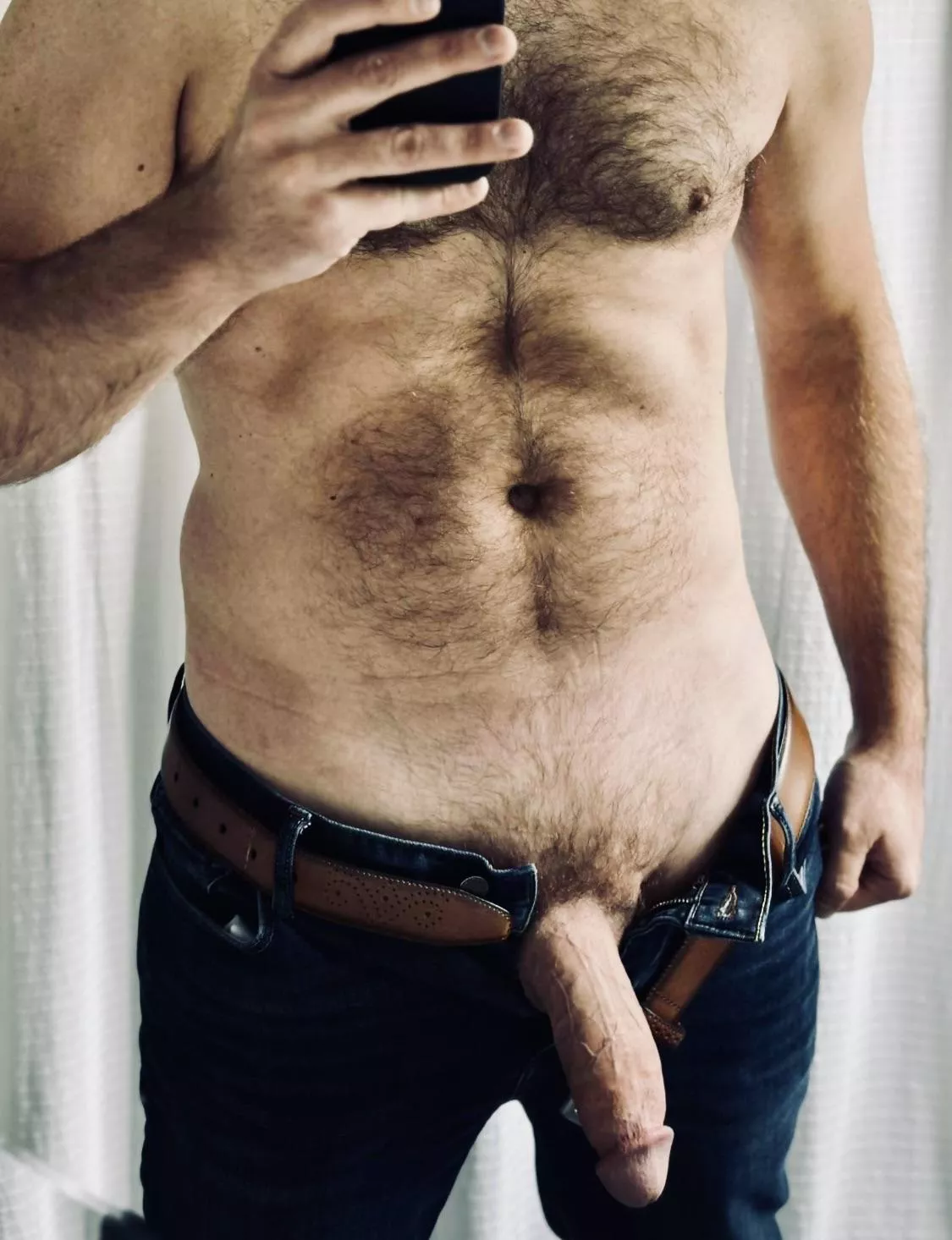 My jeans were feeling a little tight [37]