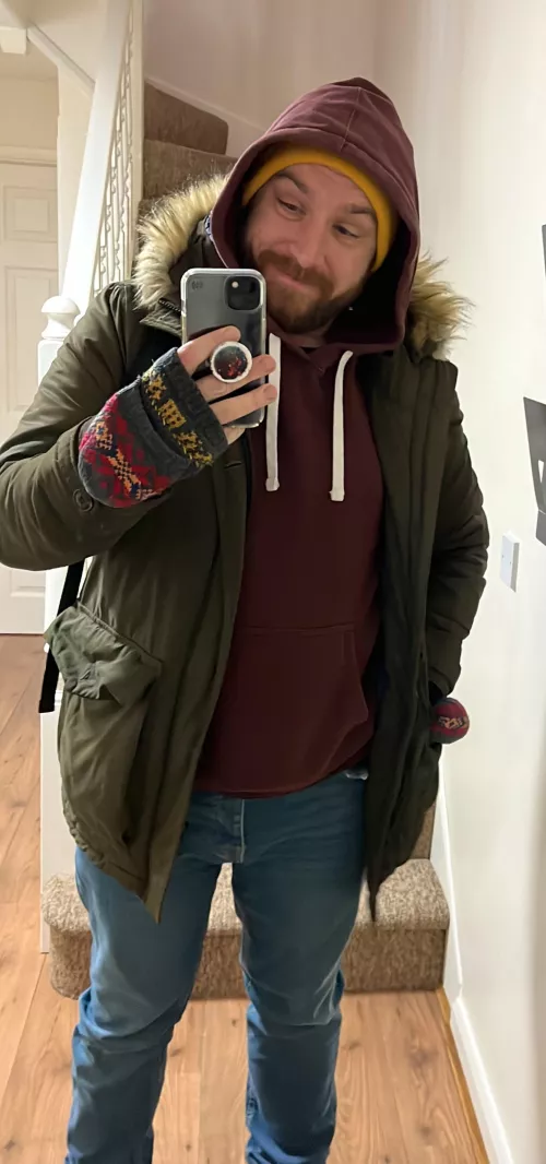 Quick walk into town -4° with windchill.