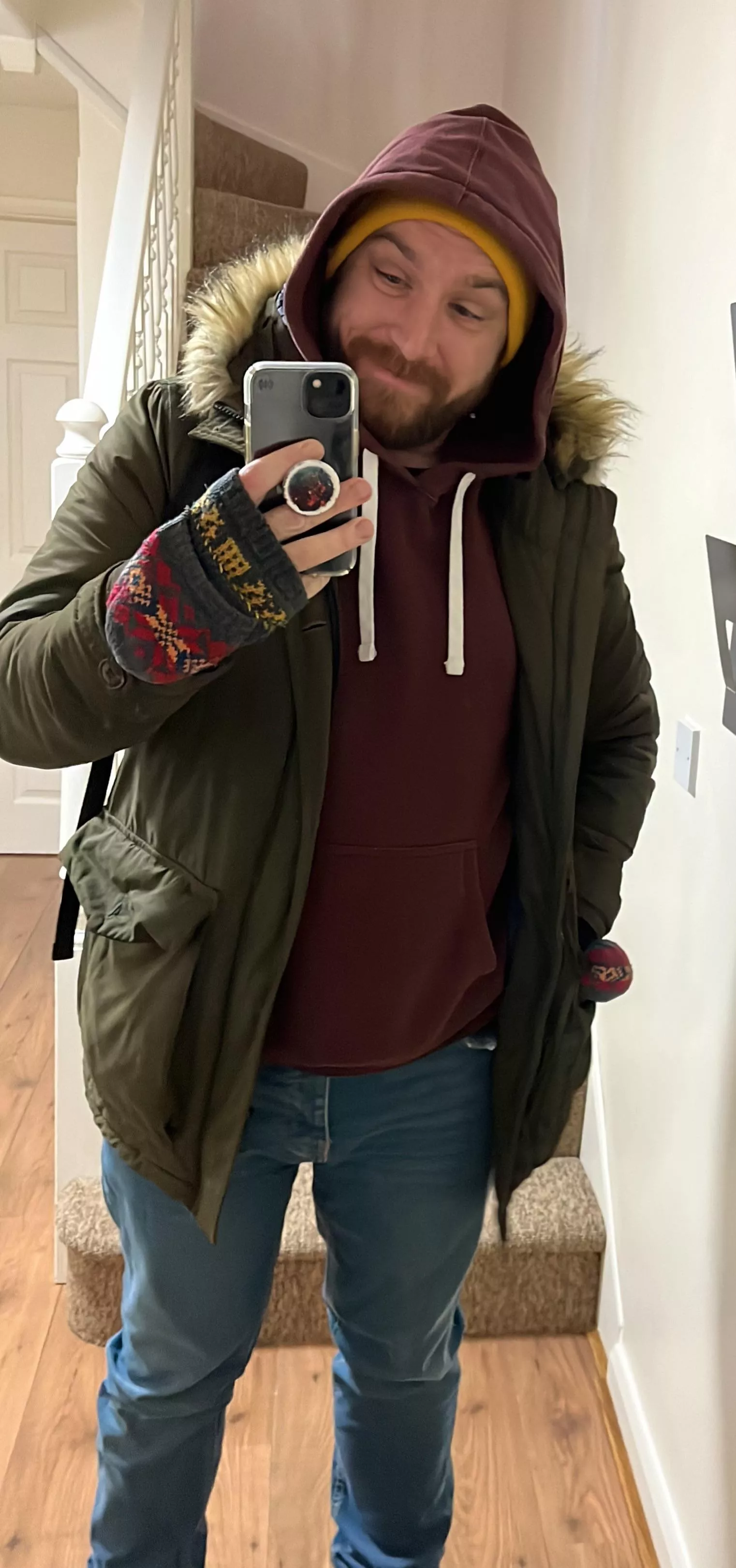 Quick walk into town -4° with windchill.