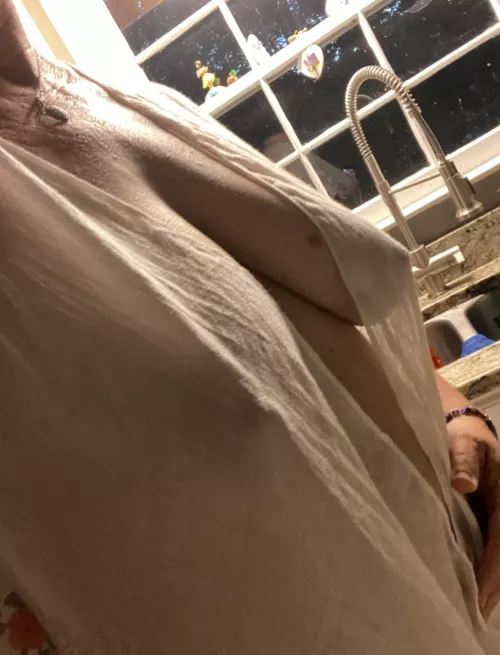 She is very distracting while wearing this around the house