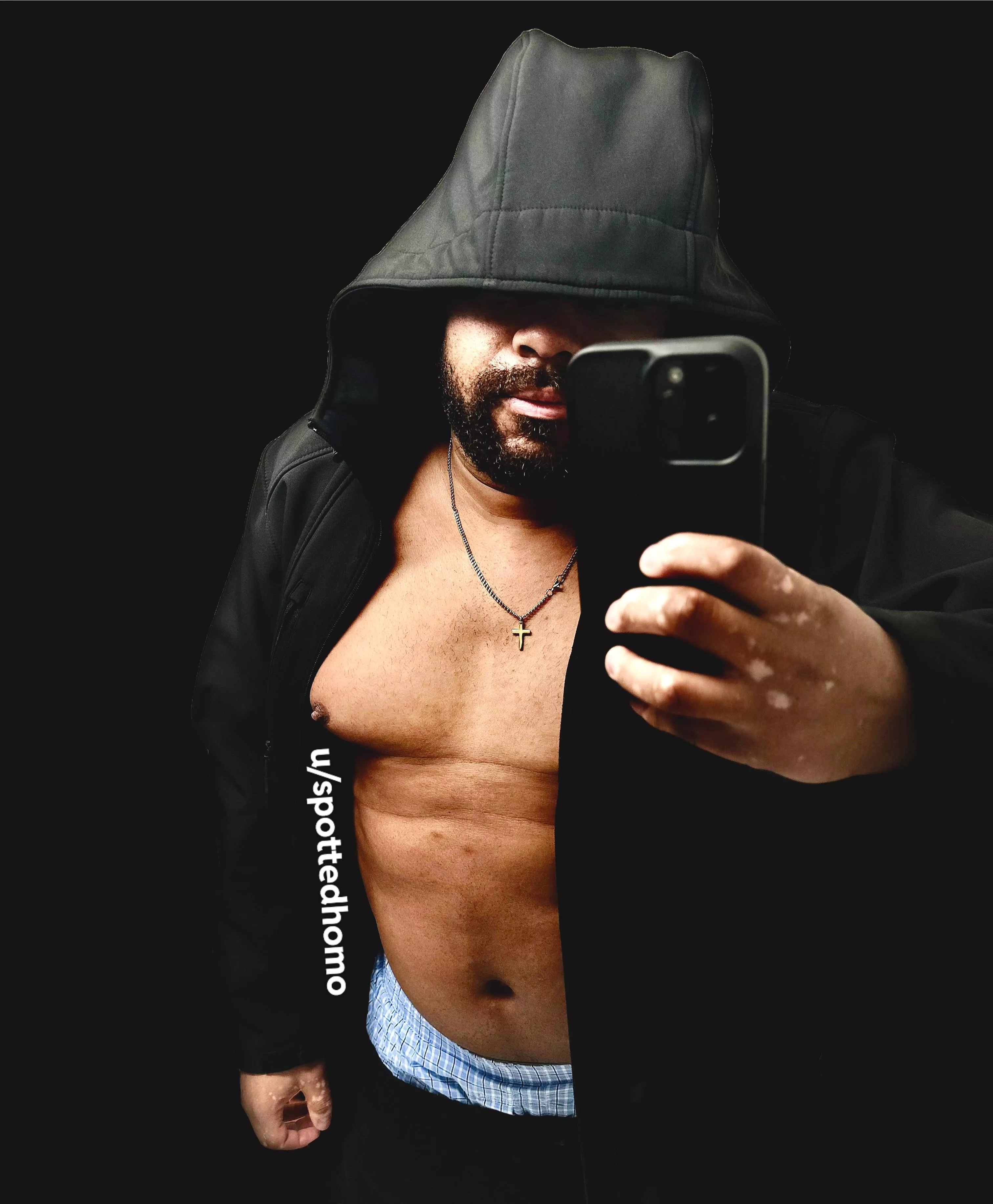 Showing a little waistband