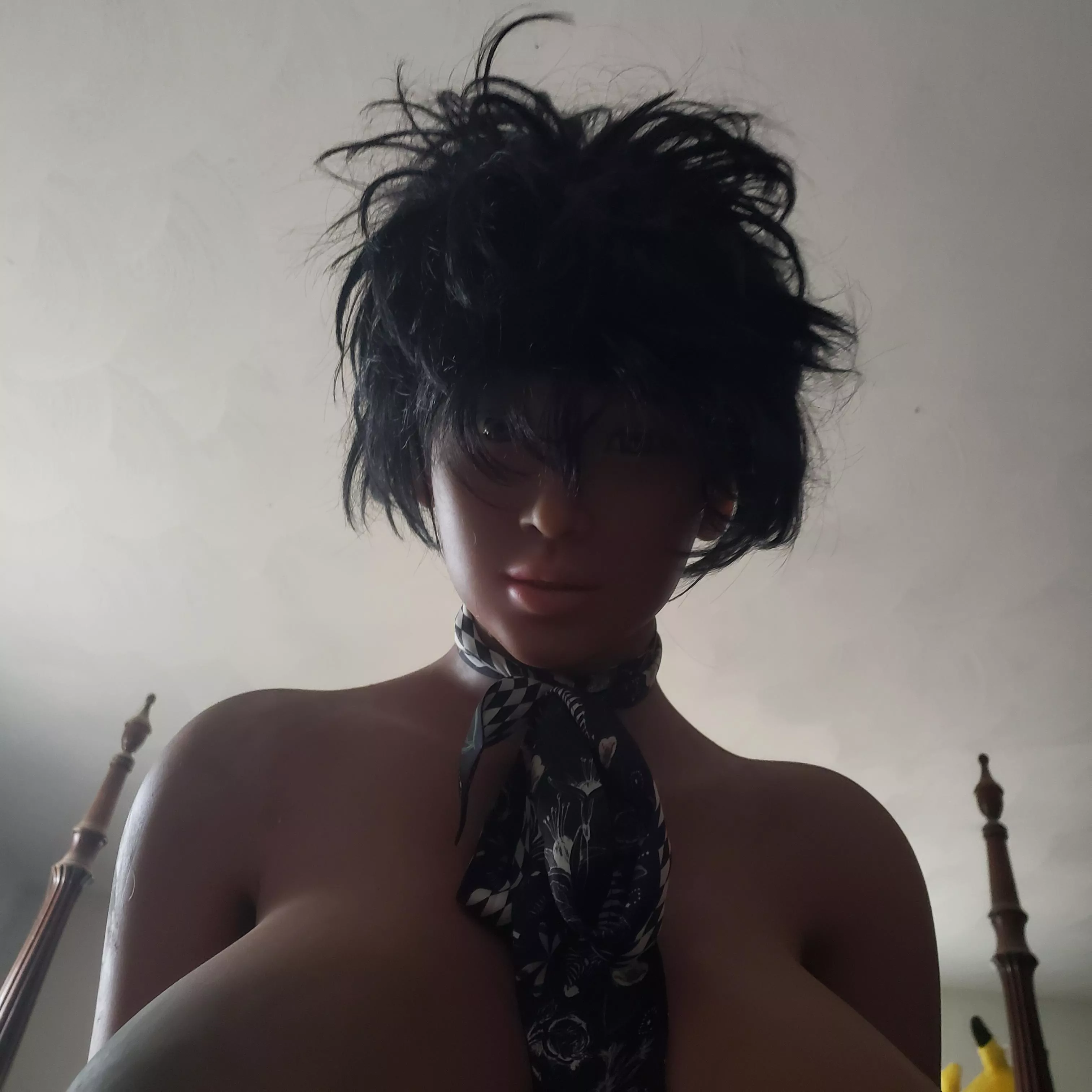 Some times you just want them sit on you while you look at them.