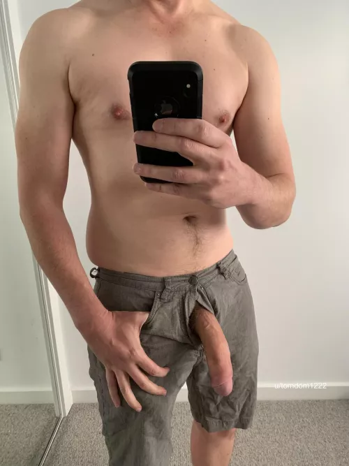 Summer is here, time to trade the grey trackies for grey shorts