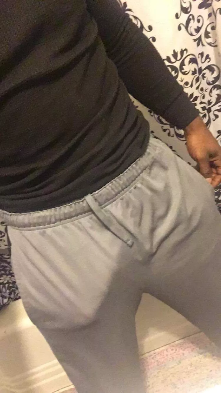 Sweats are always comfortable.