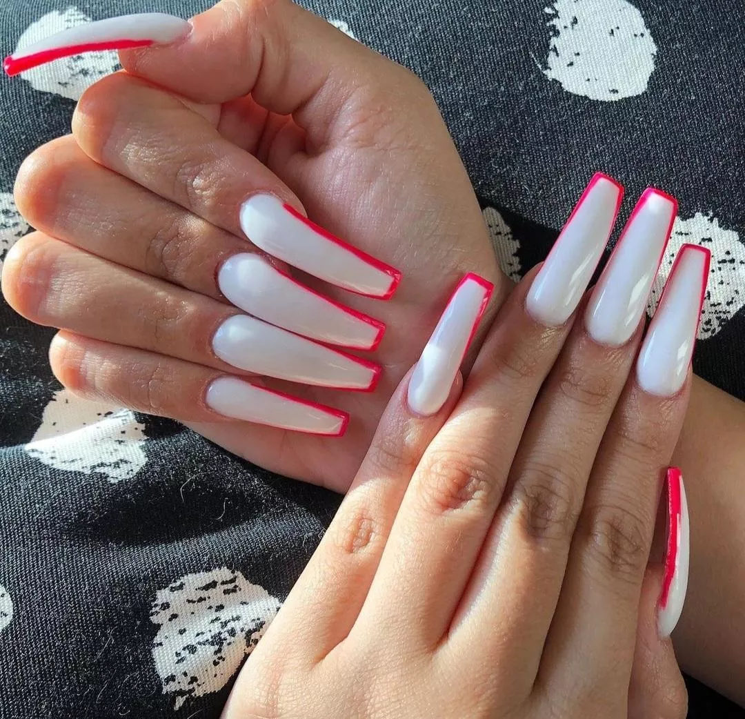 There nails wrapped around your ....