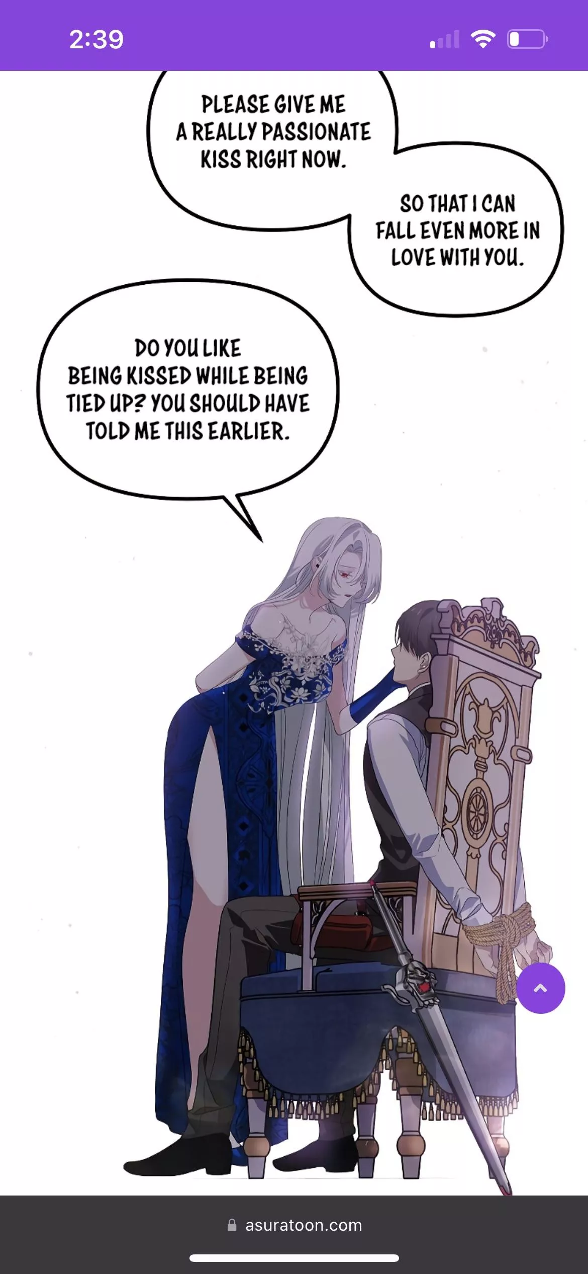 This is the first time I’ve seen femdom in a non-femdom based story, where its not treated as some dark or evil