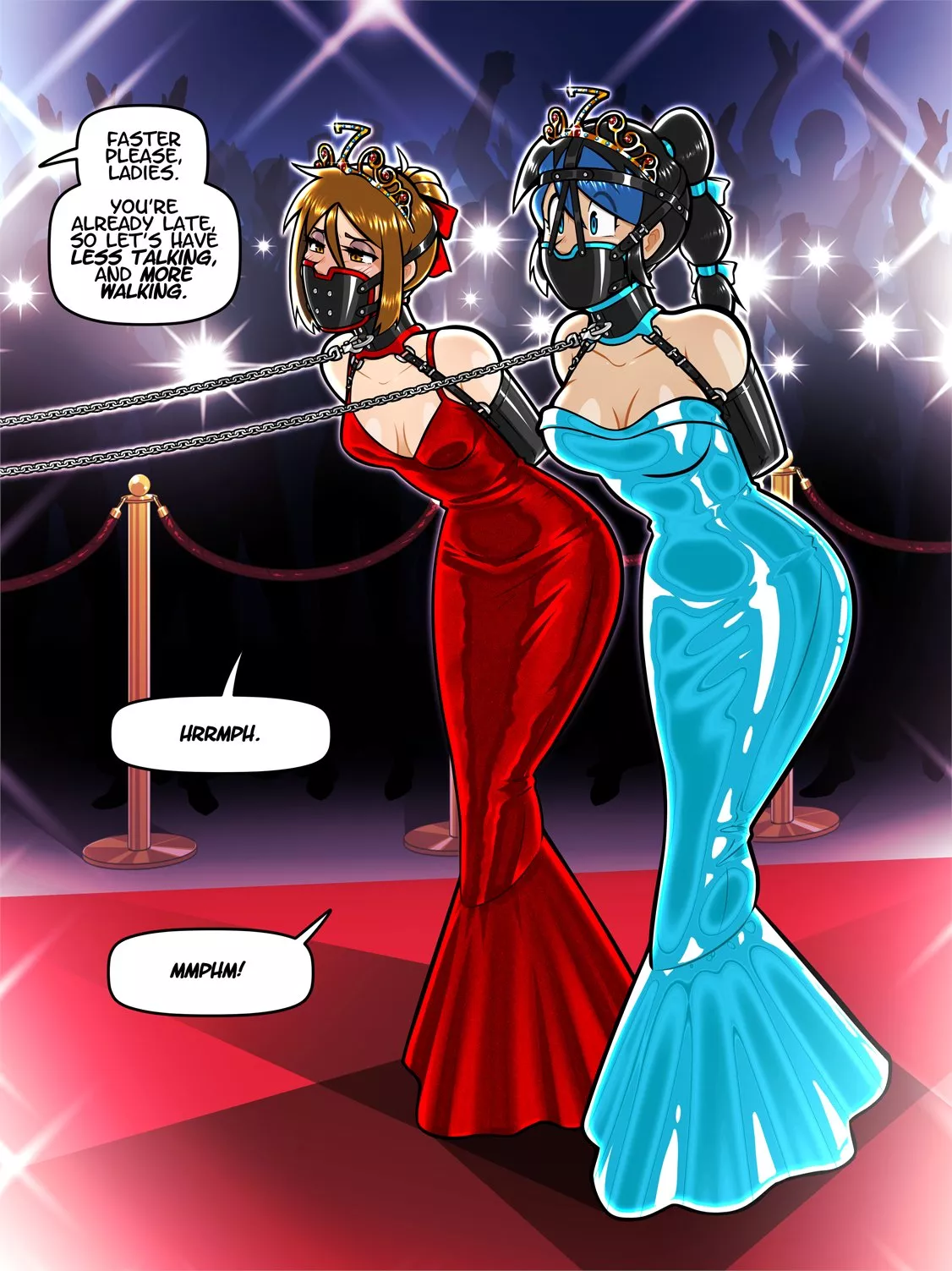 Walking the red carpet (@WossaRem)