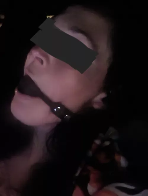 Whether alone or with a partner being gagged always enhances the pleasure 🤤