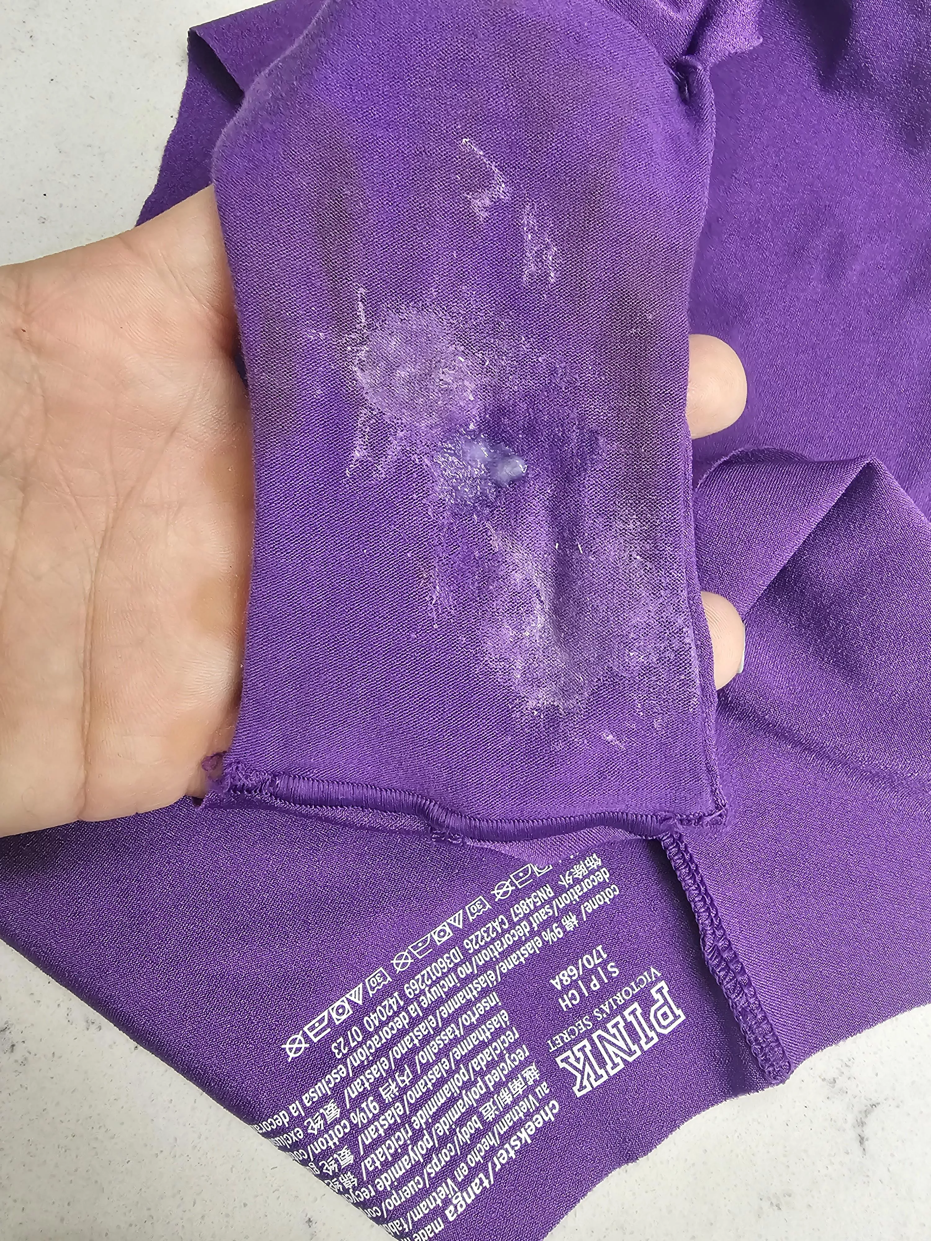 Who's licking them clean?