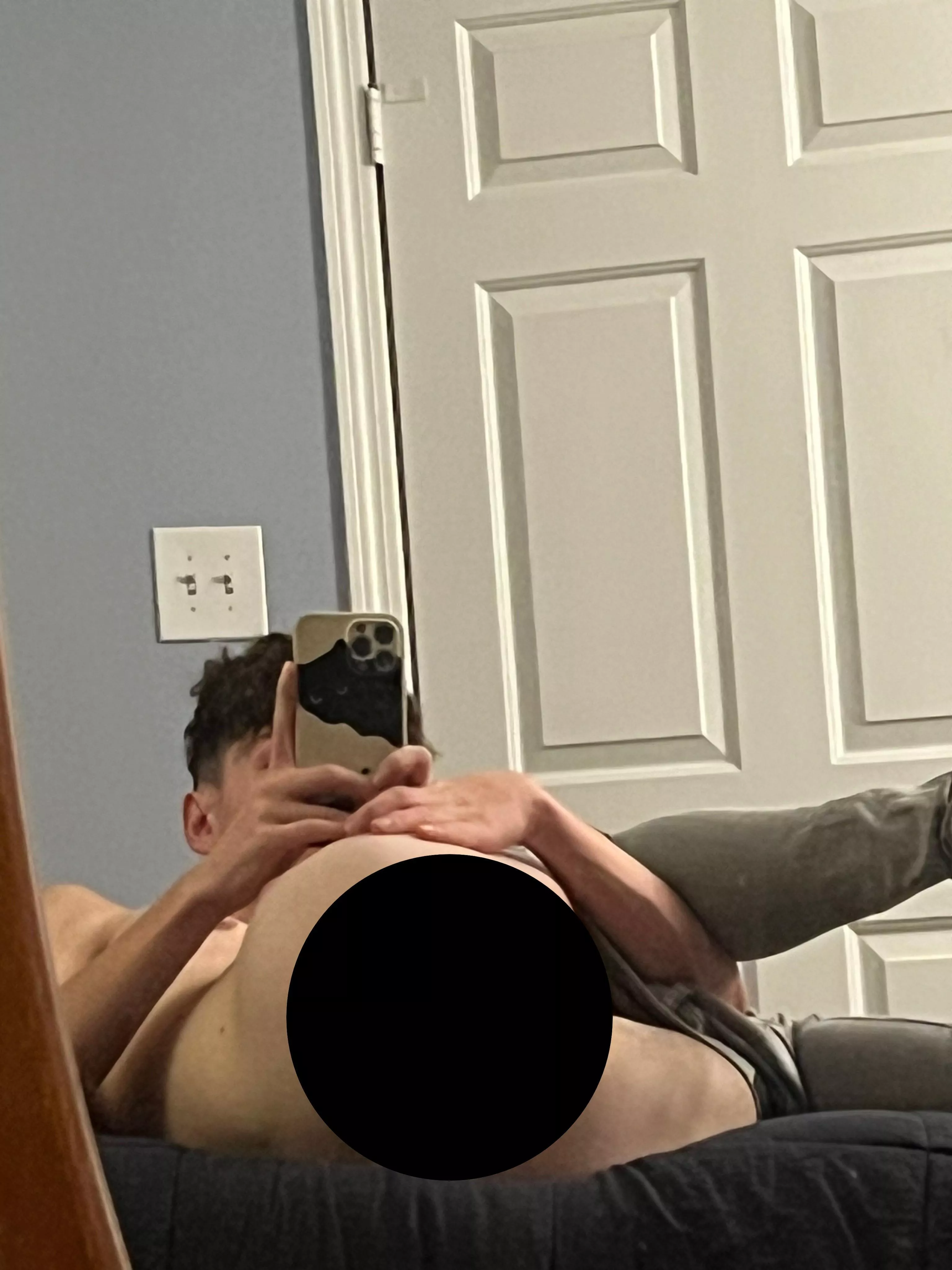 [18] should I remove the sticker? 🙈😜