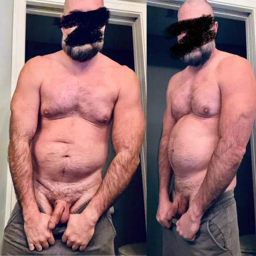 (50) winter dad bod