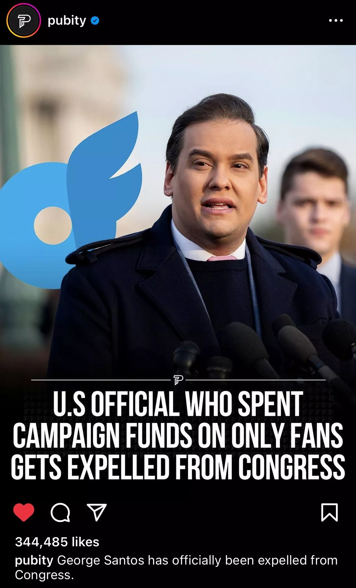 alright which one of you is george santos’s burner😭