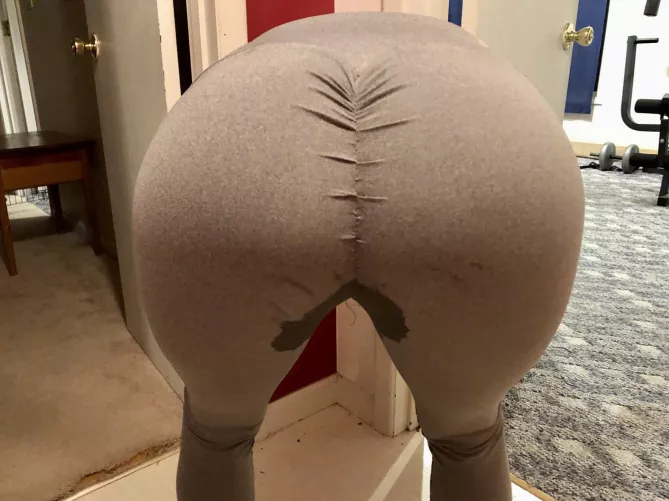 Annie (wife) couldn't hold it any longer...