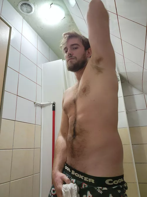 Before the (hot) shower