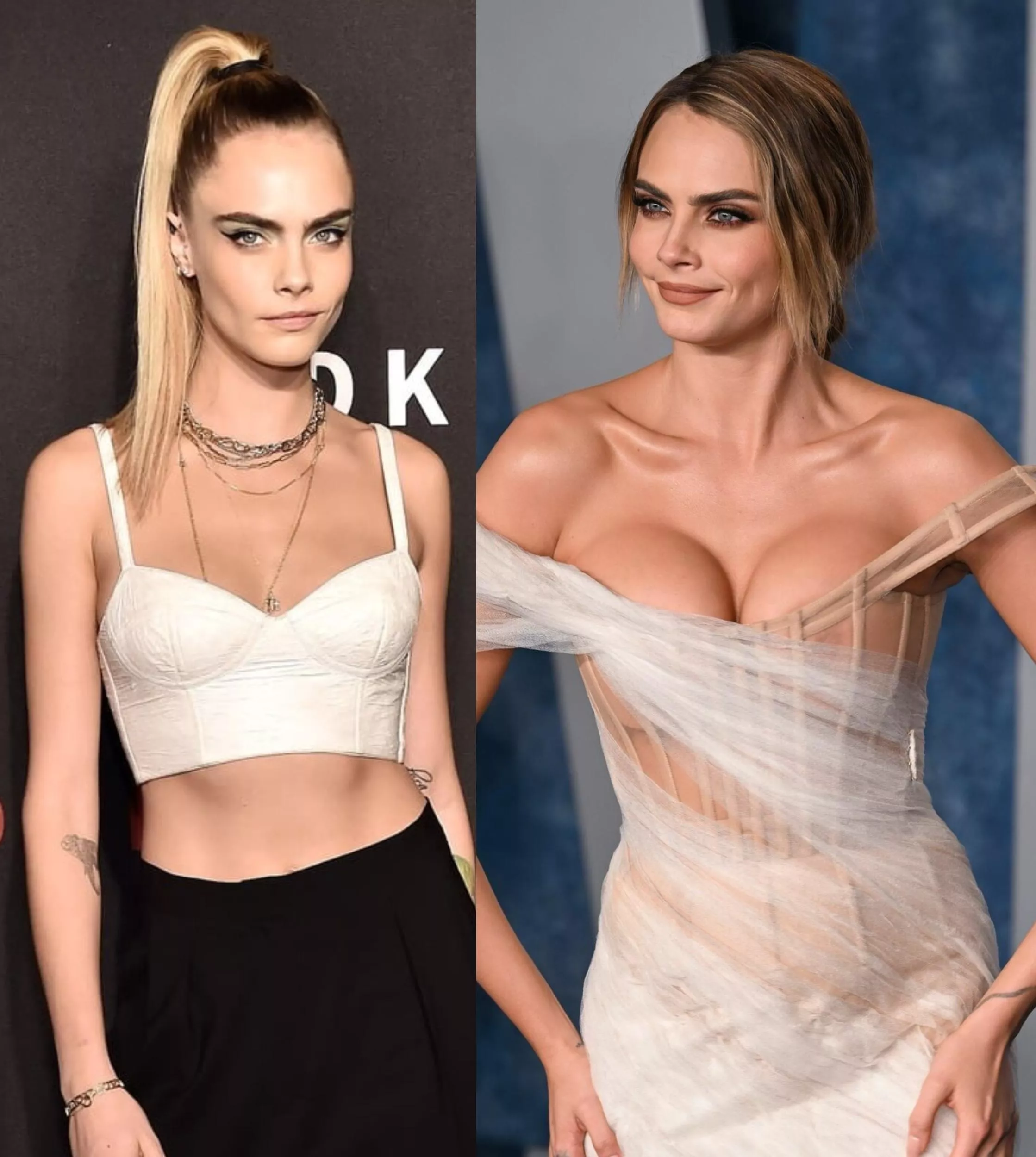 Cara Delevingne Before and After