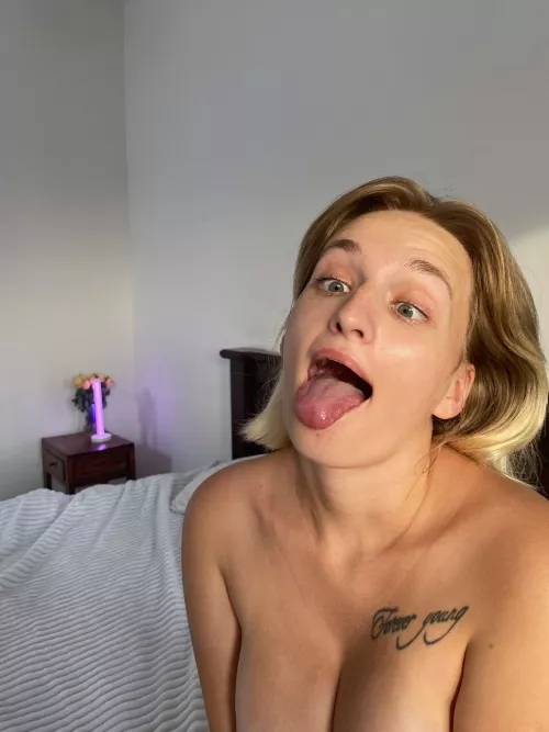 Cum on my tongue daddy
