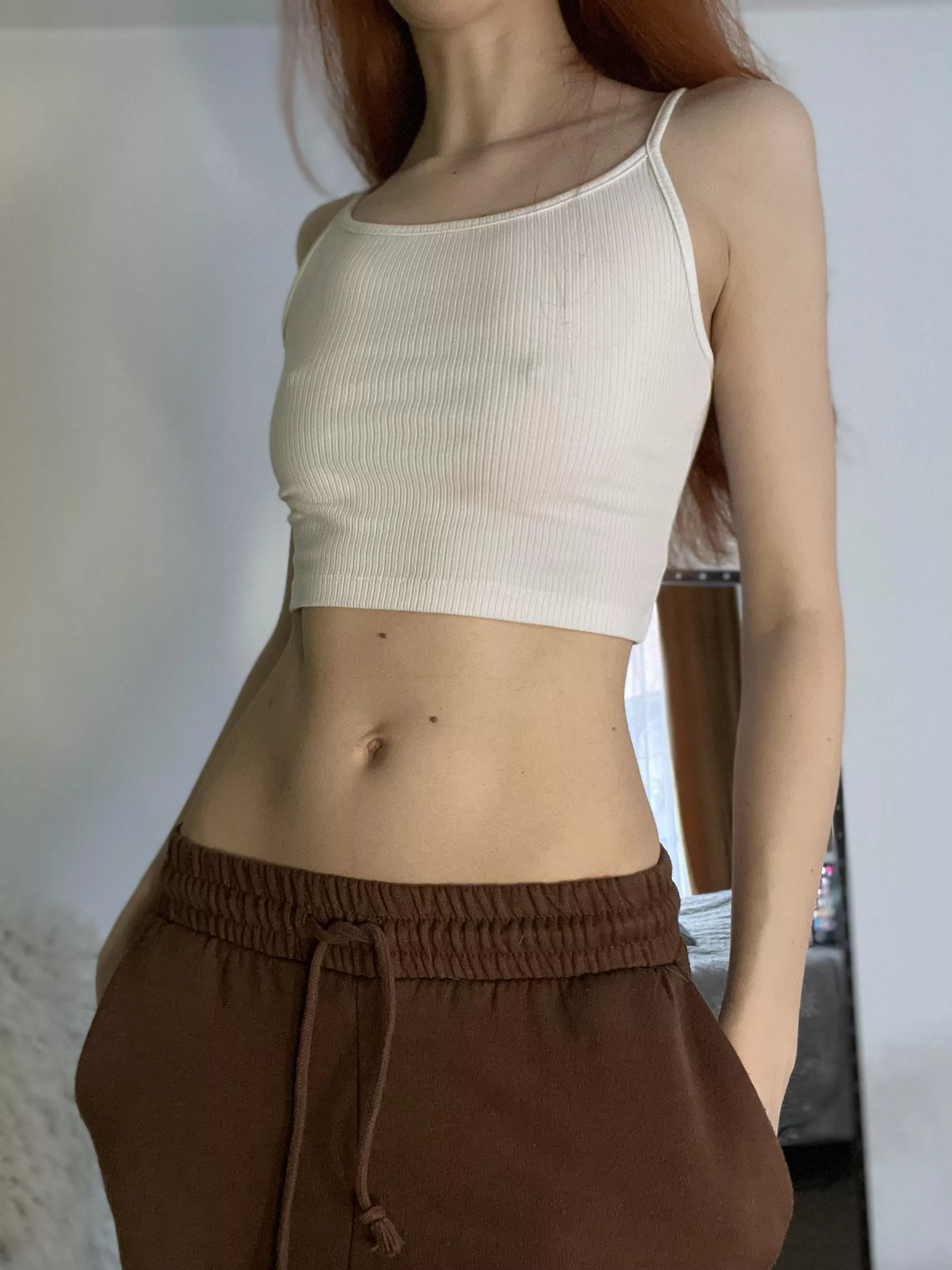 Do you think people on the street will notice how much i hate wearing a bra?