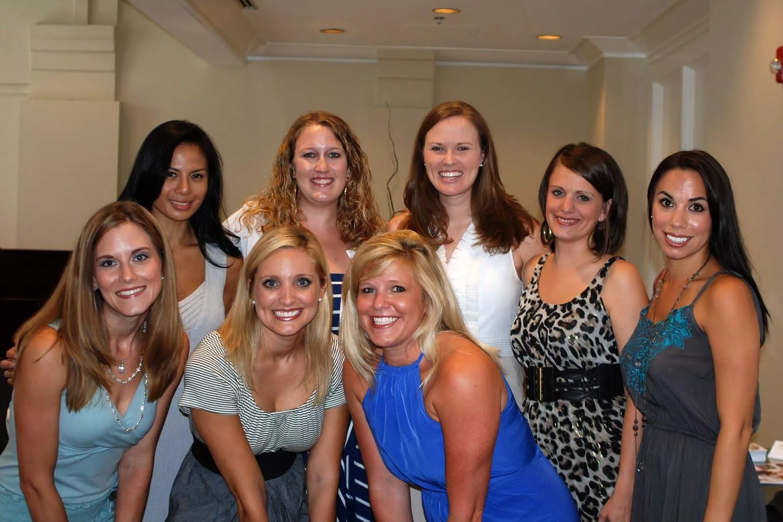 Eight Smiling Cuties