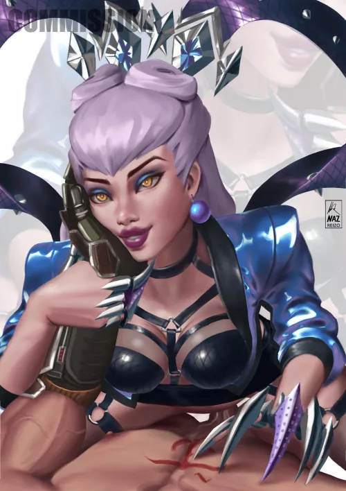 Evelynn X Doom Guy. (nazreizo_)