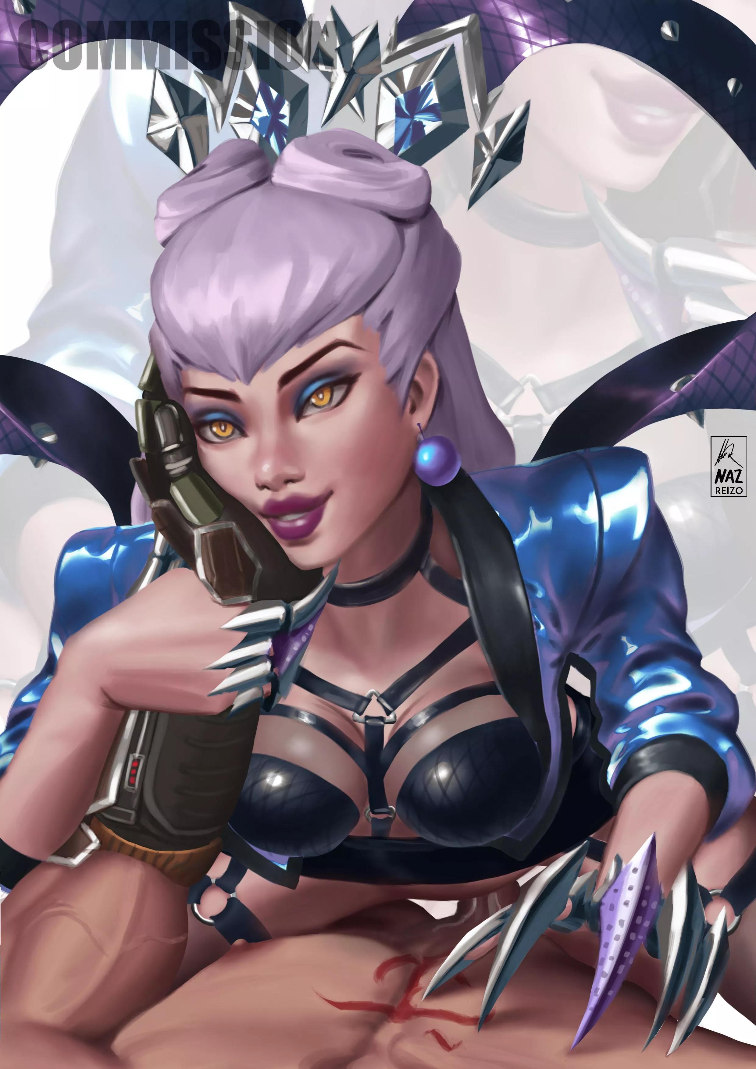 Evelynn X Doom Guy. (nazreizo_)