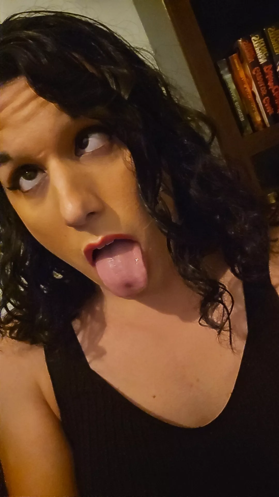 Felt cute, might throat you later 💜