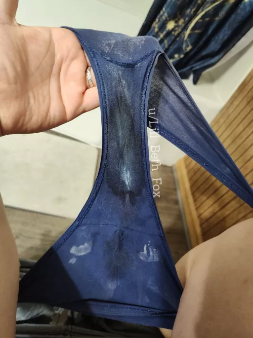 Four days of repeated masturbating in this little pair!