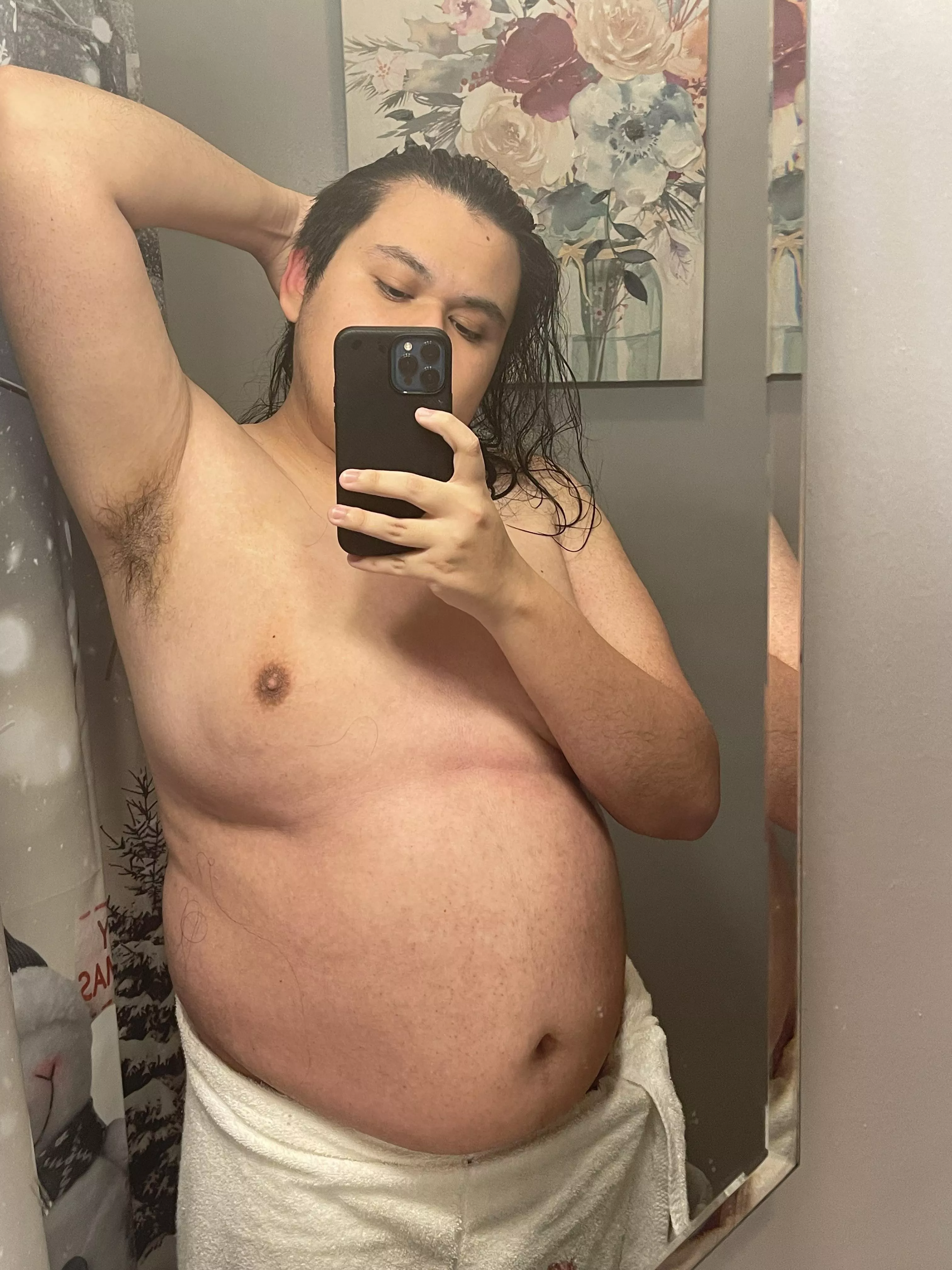 fresh out the shower