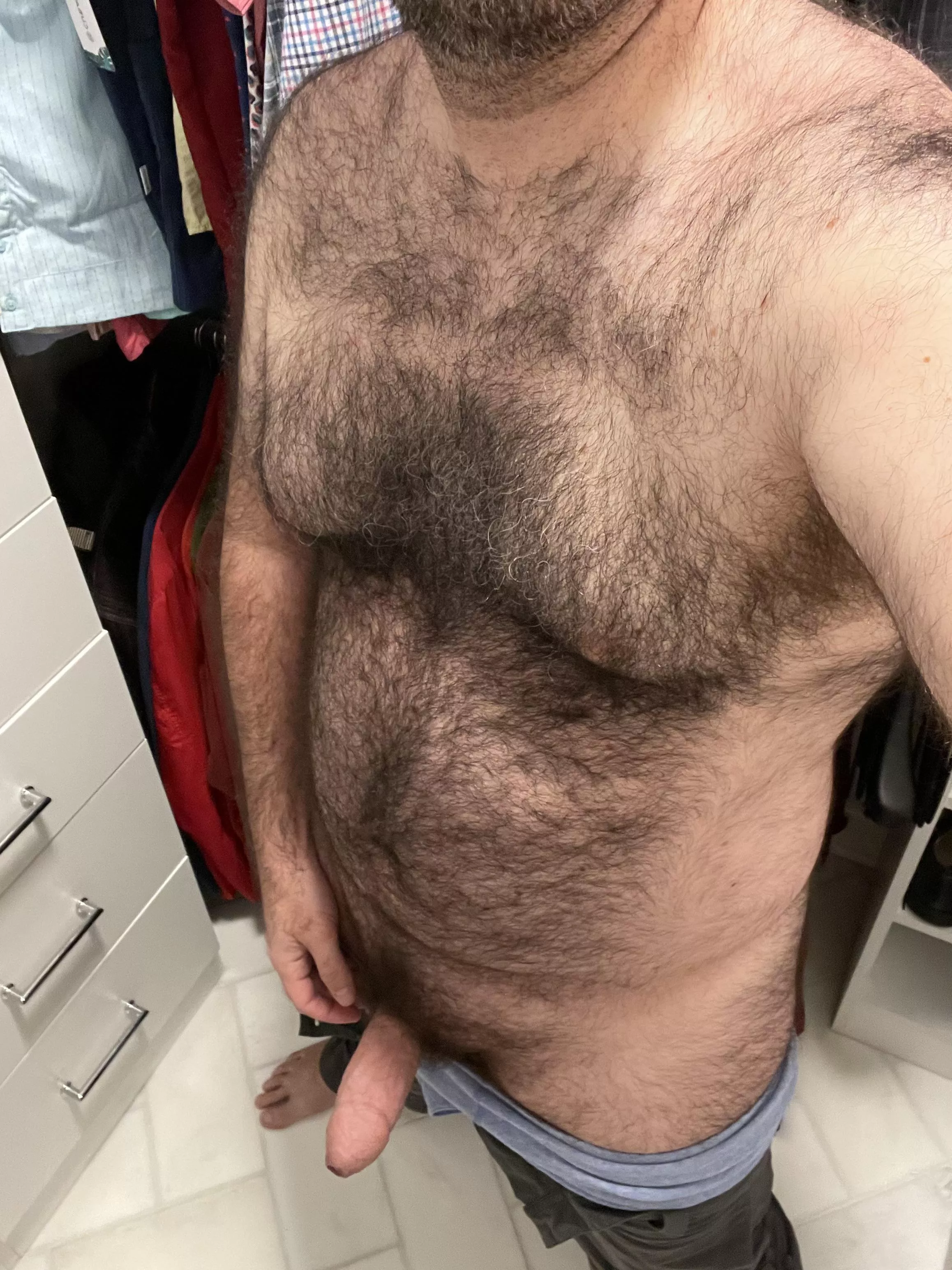 Getting dressed to do some gardening. Would you like to get dirty with me?