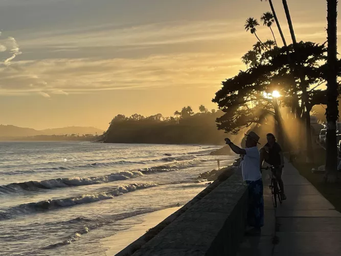 Golden Hour at Butterfly Beach (Santa Barbara, CA)
