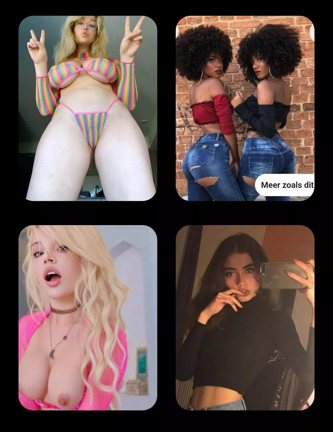 Hello! Help needed! Does anyone know the name of these women?