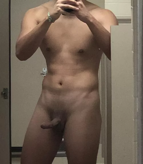 I got walked in on taking this pic