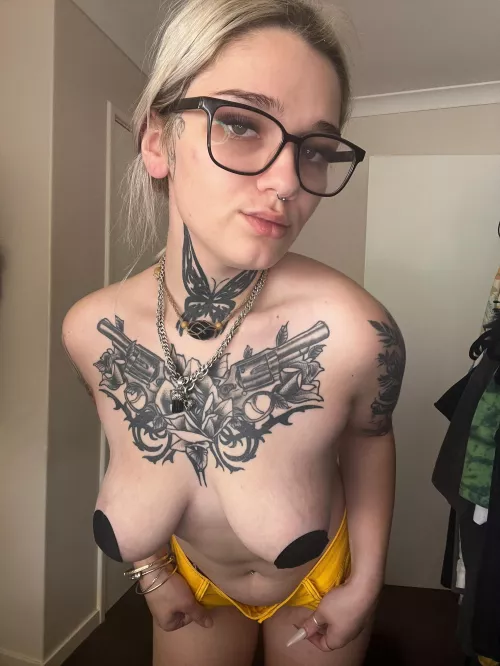 if you like my saggy boobs,then i'll let you suck it