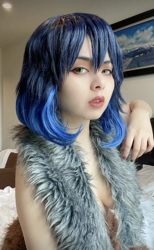 Inosuke Hashibara from Demon Slayer by EstellexStar