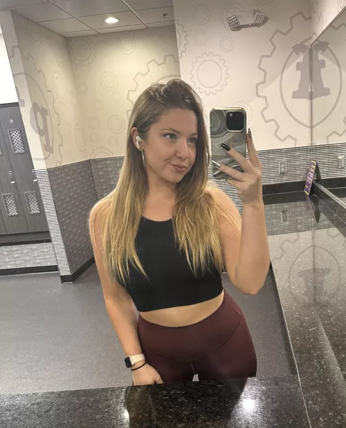 Just another day in the gym