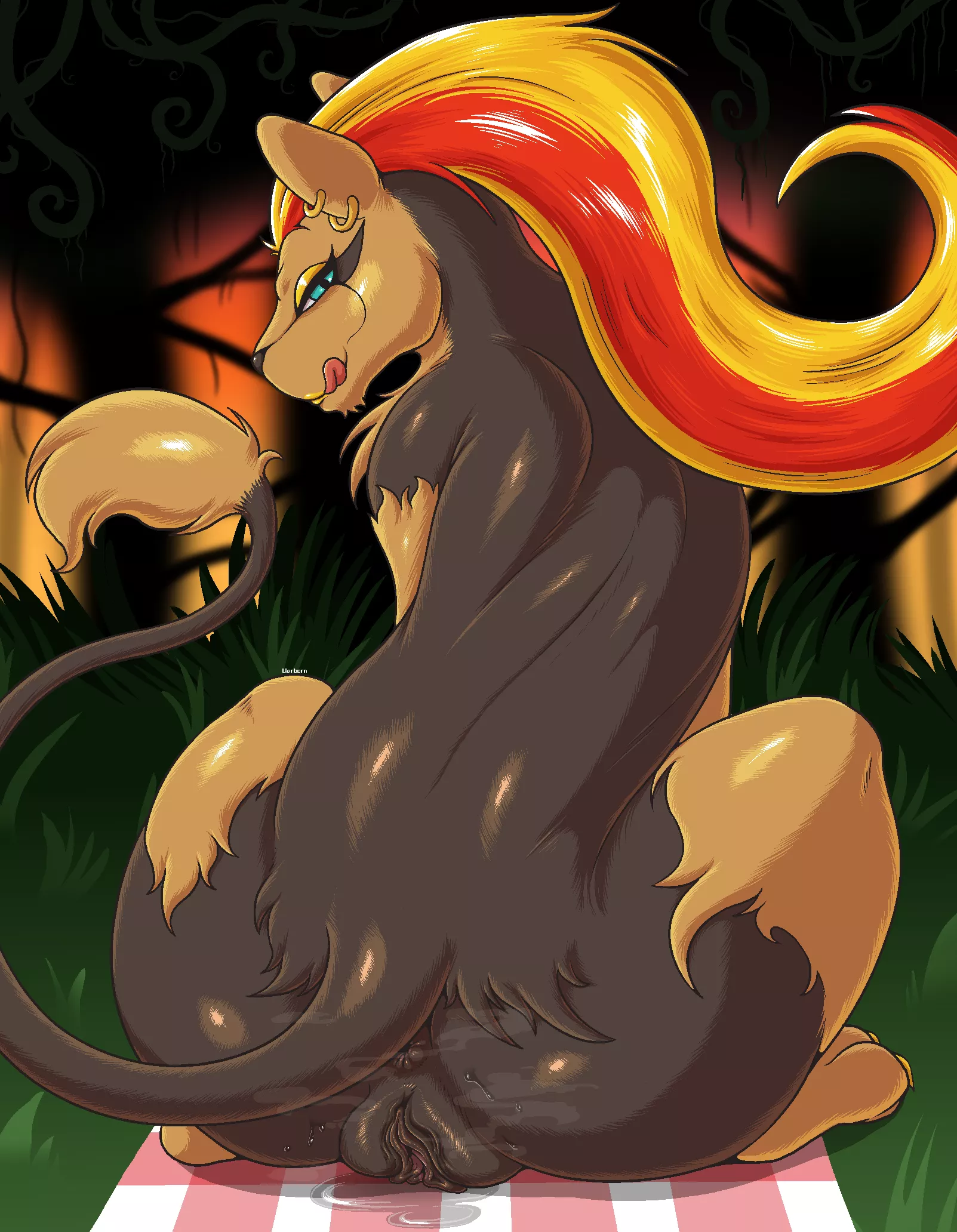 Lion Queen? (Artist: liarborn)