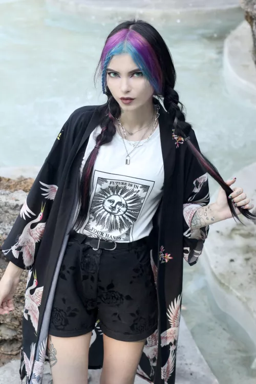 Look for a rainbow even on a rainy day 🌈