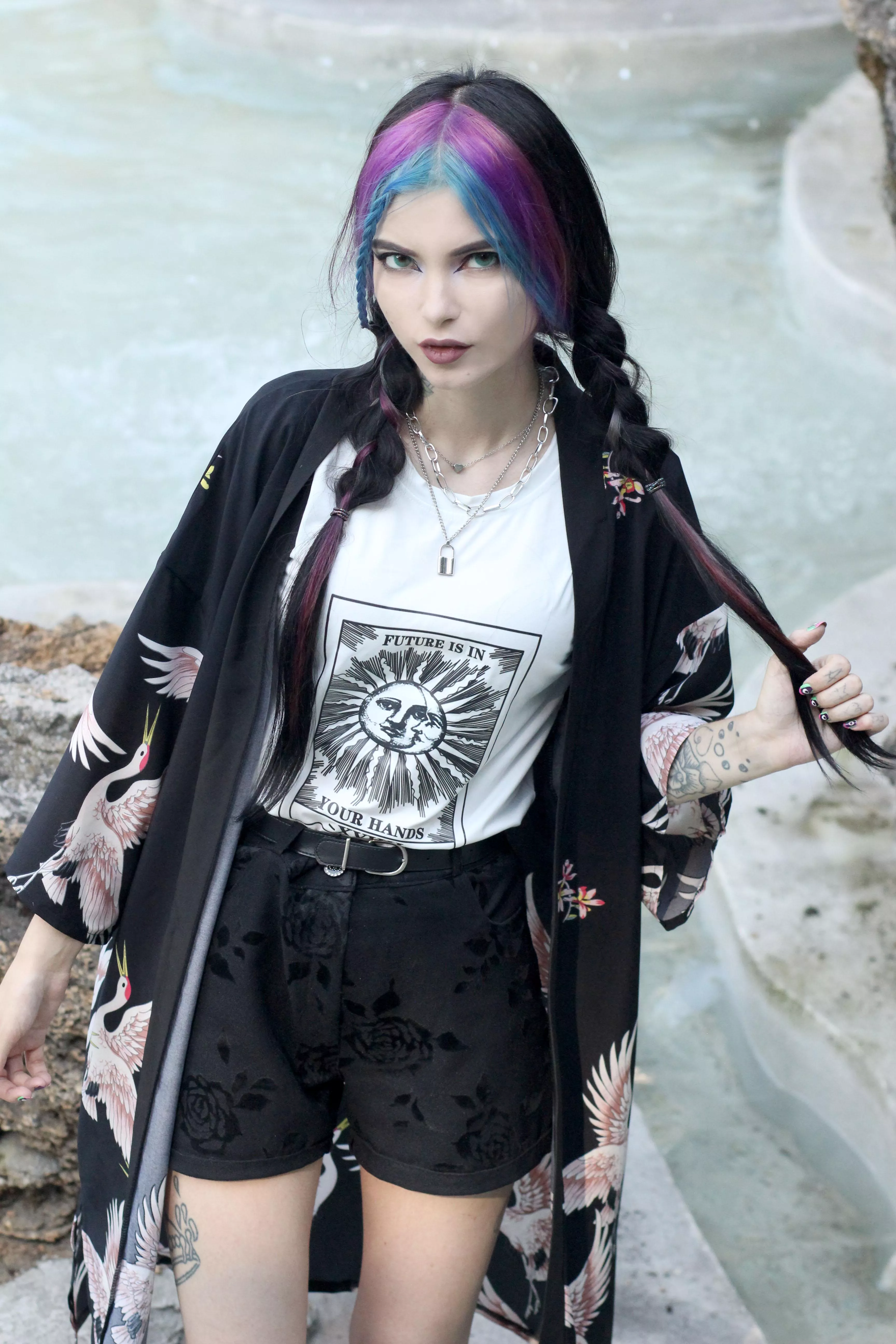 Look for a rainbow even on a rainy day 🌈