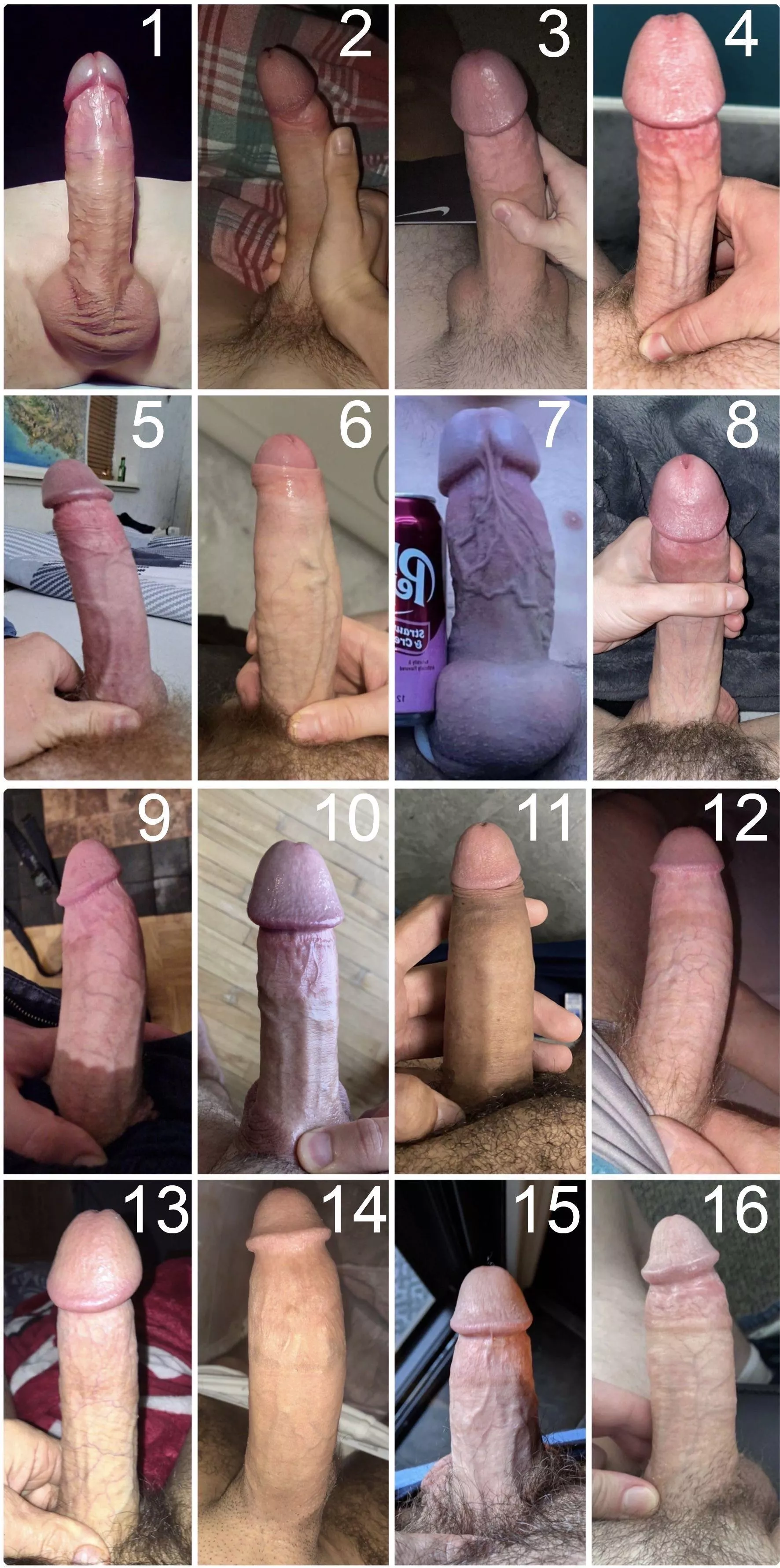 Mega Cock Compare #4! Rate your top 5 studs in the comments to enter MCC#5!