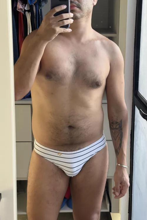 My first white pair 🩲