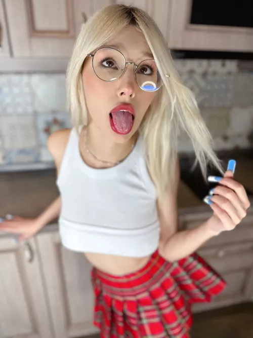 My mouth is ready to be filled with your cum