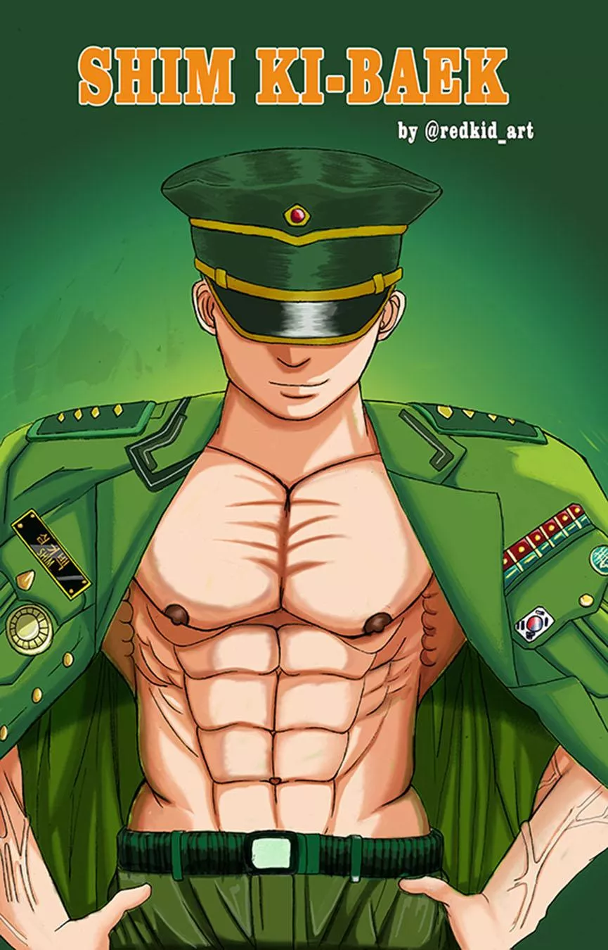 Naked Torso Officer by @redakilon on Instagram