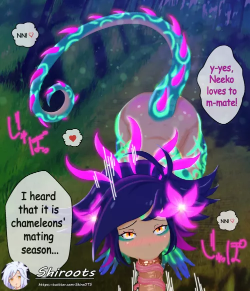 Neeko's blowjob (shiroots)