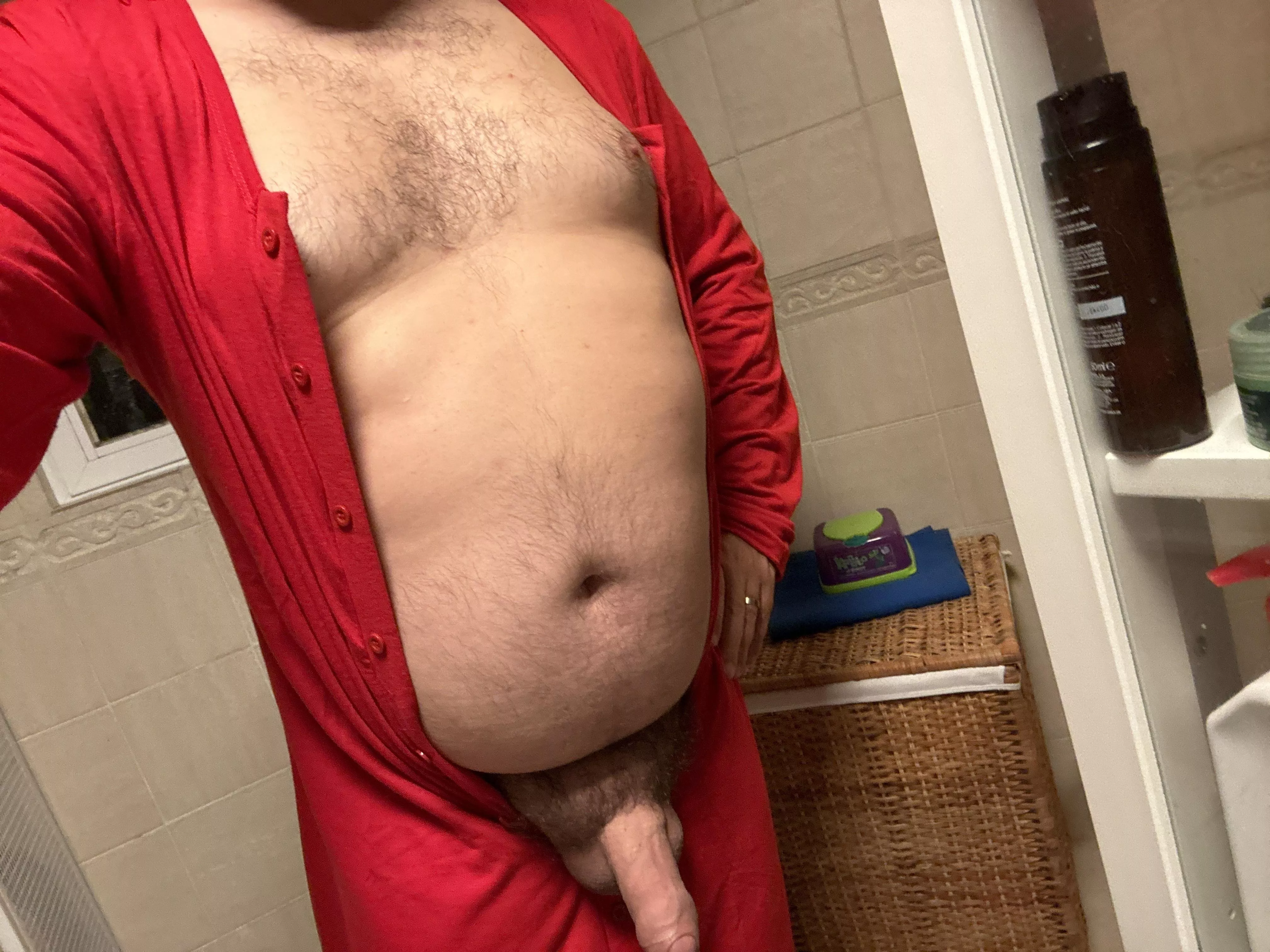 New onesie, soft dick
